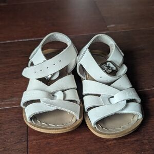 Salt Water Sandals by Hoy - Classic White Kids Sandals